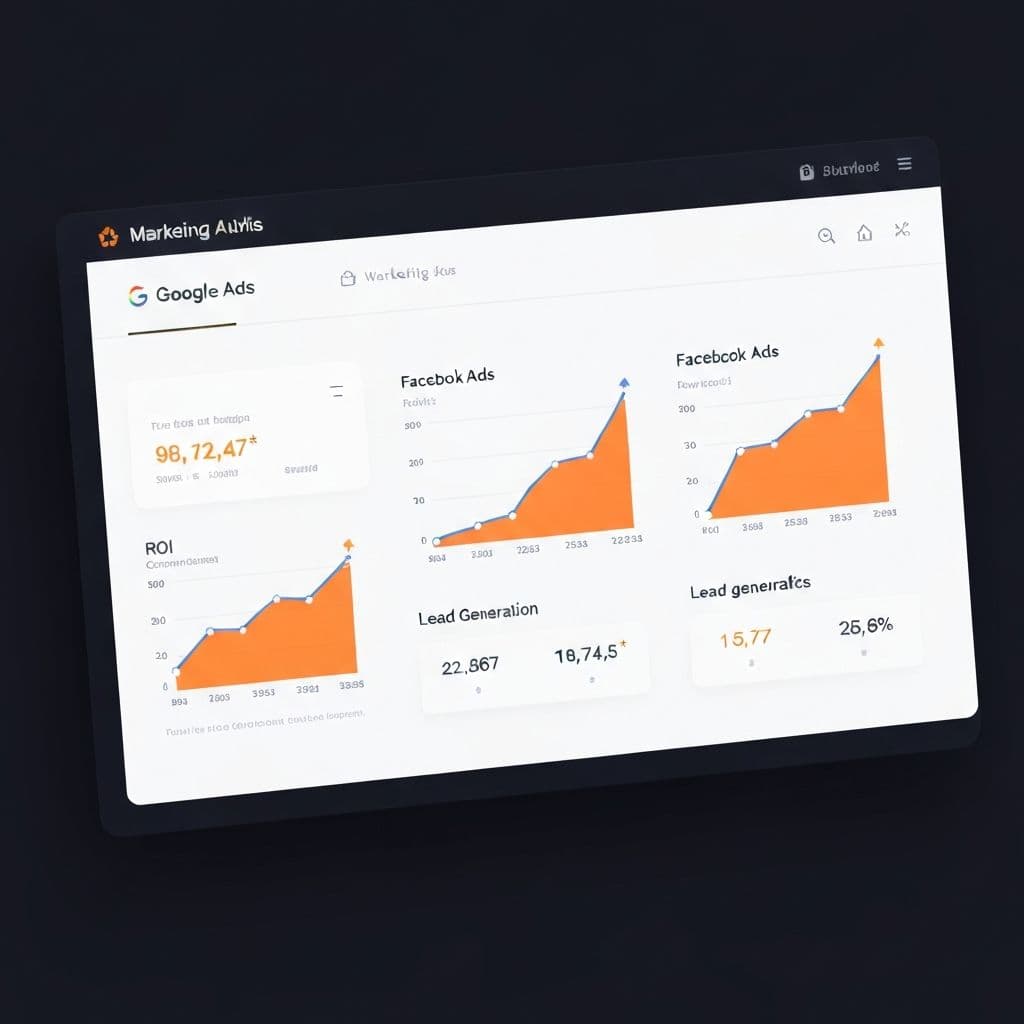 Digital marketing results for construction