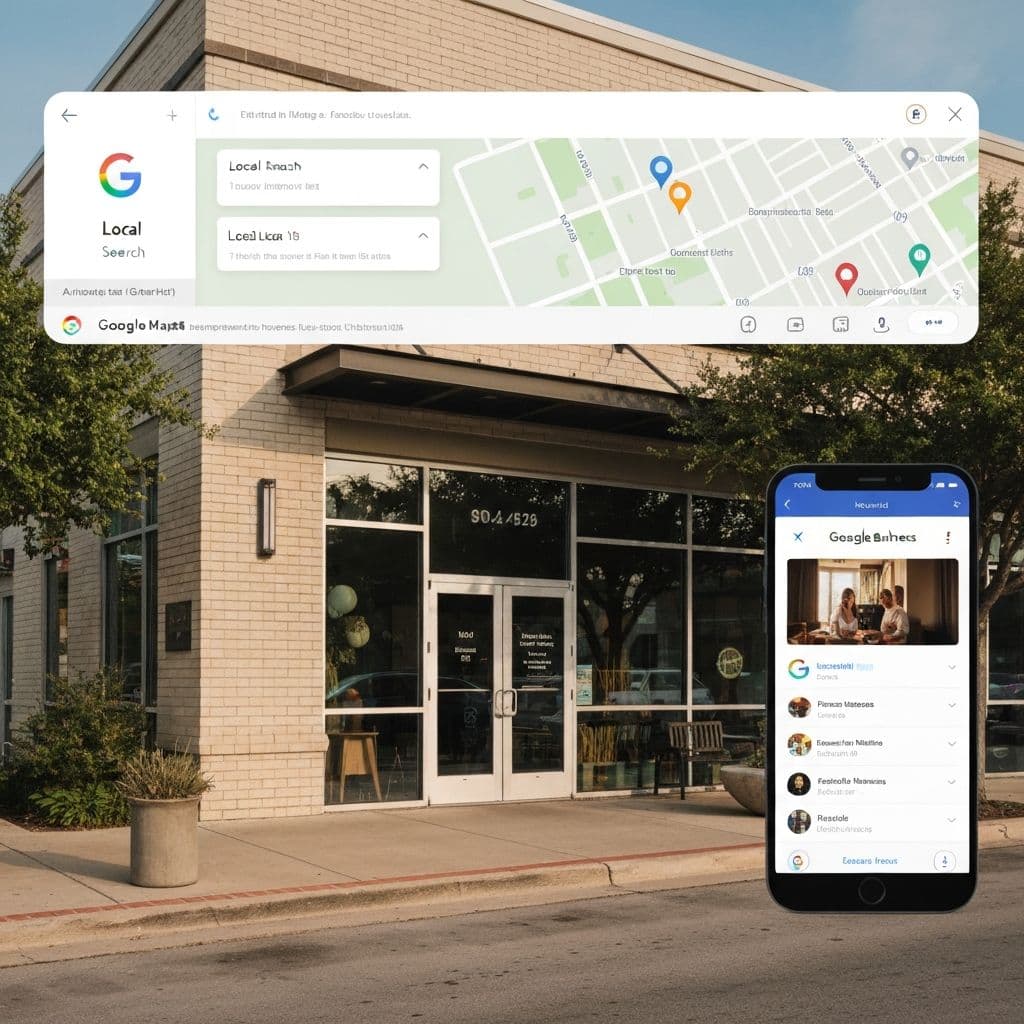 Google Maps local business SEO ranking results showing #1 position